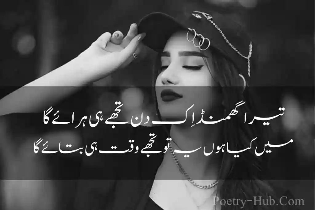 Best Attitude Poetry In Urdu Image  