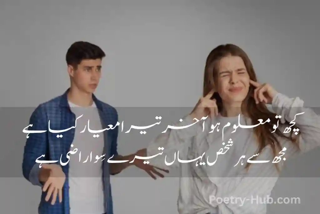 Best Attitude Poetry In Urdu Image  By Poetry Hub