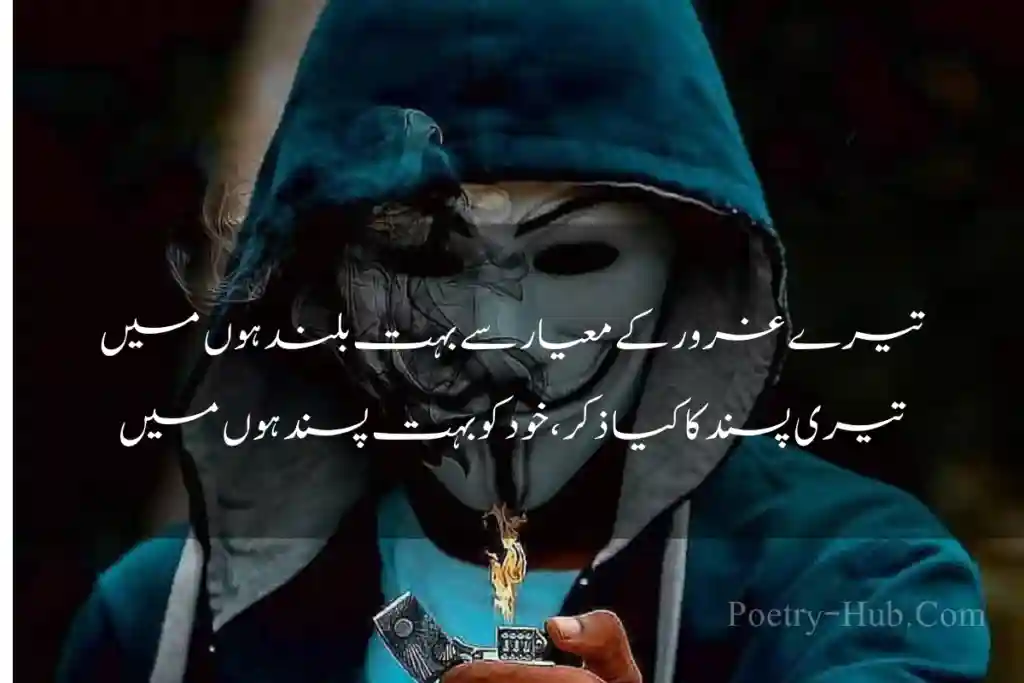 Best Attitude Poetry In Urdu Image  