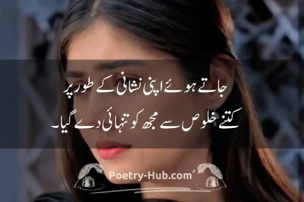 sad Tanhai Shayari In Urdu