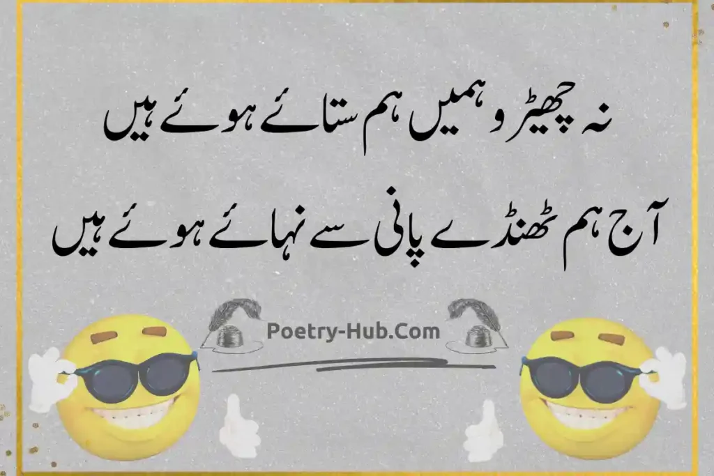 Funny Poetry in Urdu 